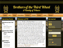 Tablet Screenshot of btw-trikers.org
